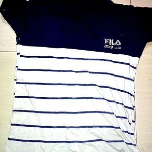 Branded size 15 colour blue/white